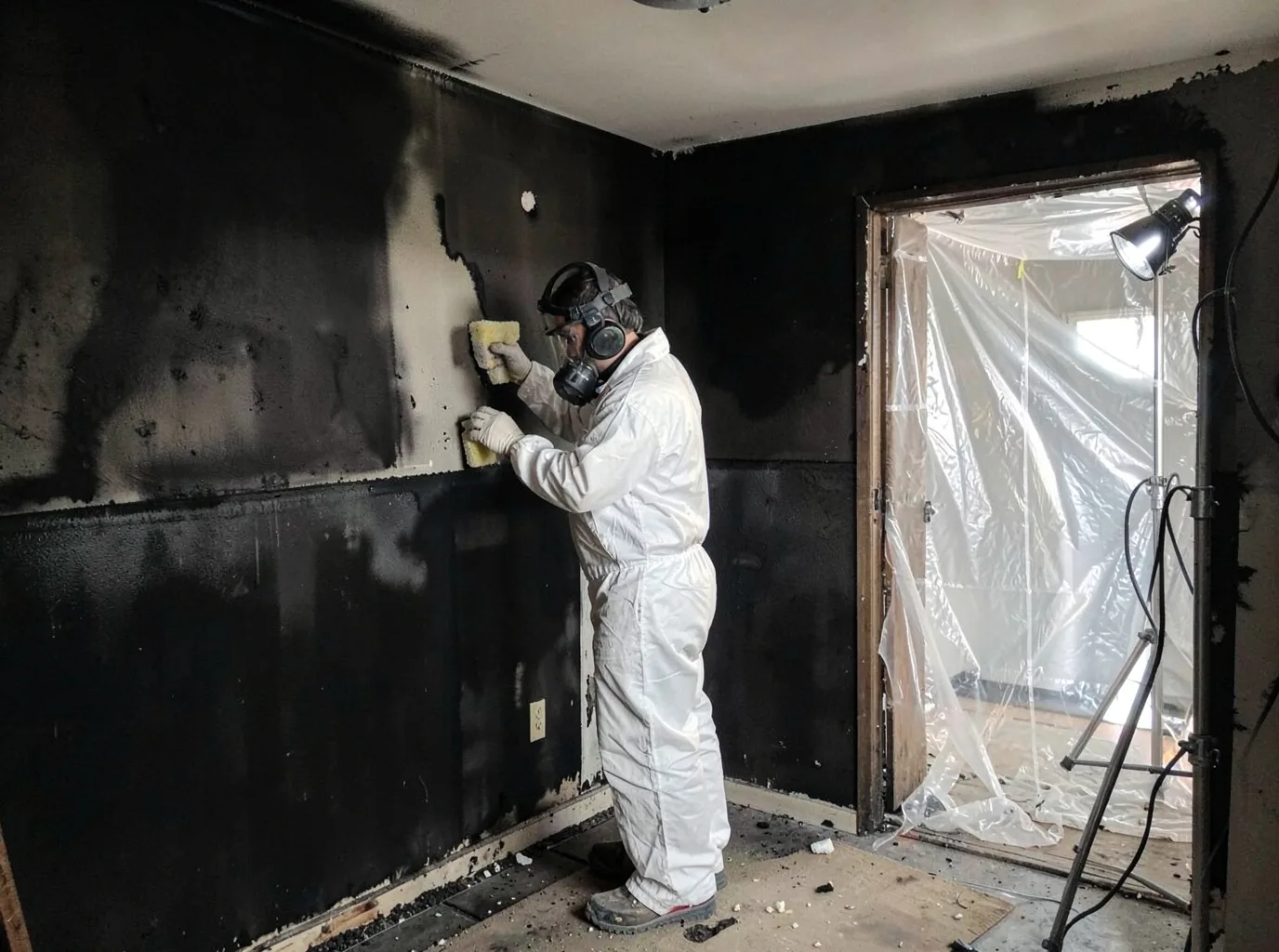 Fire Damage Restoration company in Amonate, VA